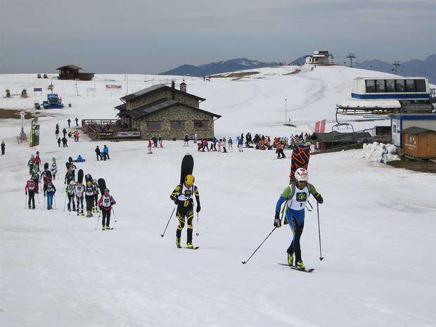 Apertura Campionato Italiano Snowboard Alpinismo Baz Snow&Race Trophy Monte Pora (foto Giulia Bagattini)