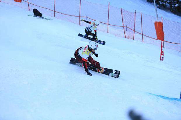 Claudia Riegler nel PSL Bad Gastein (foto fis snowboardding) (1)