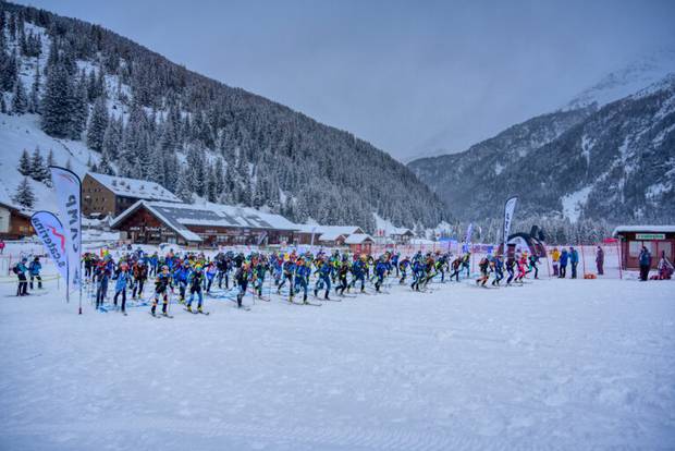 Coppa Italia giovani scialpinismo Li Scariza da Foca (foto archivio organizzazione)