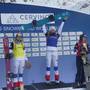 Coppa del mondo Snowboardcross Cervinia podio femminile