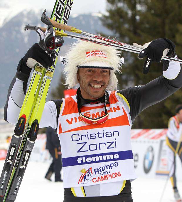 Cristian Zorzi alla Rampa con i Campioni (foto newspower)