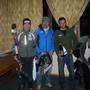 Il podio skialp 2012 con Damiano Lenzi, Dennis Brunod e Matteo Eydallin