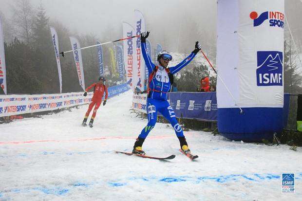 Damiano Lenzi Campione del Mondo di scialpinismo (foto fb ismf)
