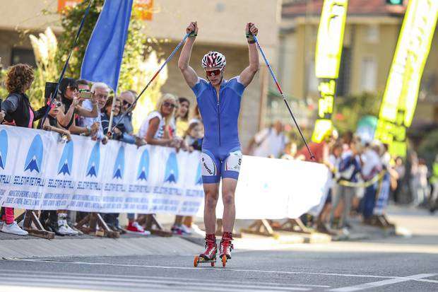 Daniele Serra vincitore Trofeo Penne Nere a Sovere (foto Becchis)