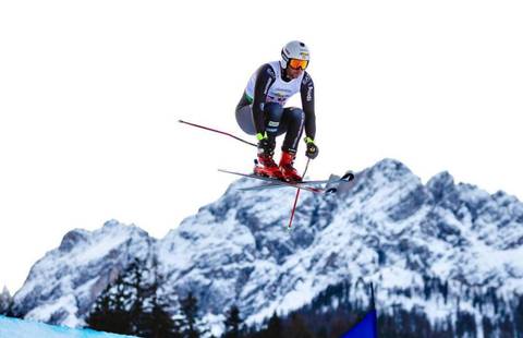 Dominik Zuech Skicross (foto Fisi)