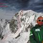 Edmond Joyeusaz scende con gli sci la via Poire sul Monte Bianco (foto edmondjoyeusaz) (1)