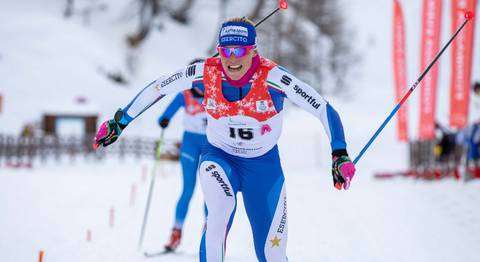 Elisa Brocard vincitrice in Val Formazza (foto fisi)