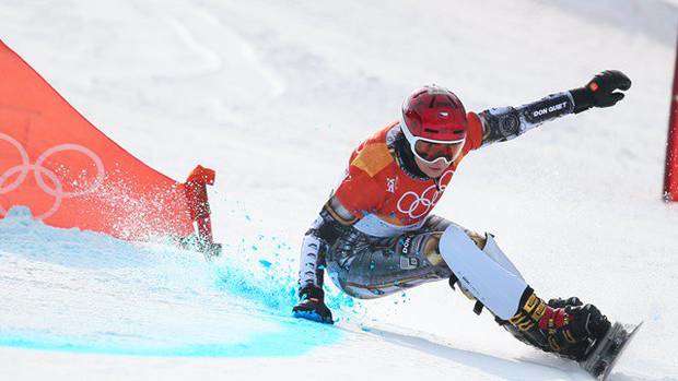 Ester Ledecka oro olimpico nel PGS e nel SuperG (foto fis snowboard)