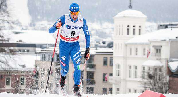 Federico Pellegrino decimo nella Sprint di Drammen (foto fisi)
