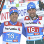 Federico Pellegrino e Francesco De Fabiani bronzo mondiale a Seefeld (foto fisi)