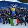 Festa italiana per il  PGS e la Coppa del mondo di Rogla (foto fb Pisoni)