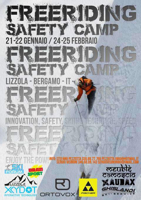 Freeriding Safety Camp Lizzola