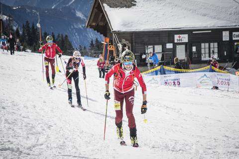 Gara individuale scialpinismo Olimpiadi Giovanili di Losanna (foto organizzazione)