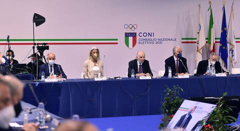 Giovanni Malago rieletto Presidente del CONI (foto Fisi)