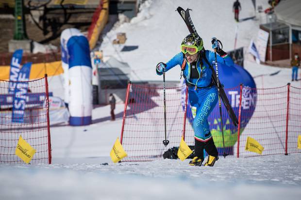 Giulia Murada vincitrice Coppa del mondo Sprint Under23 (foto Pegasomedia)