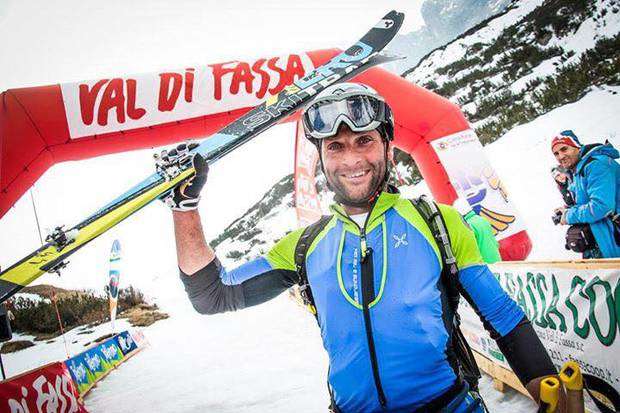 Guido Giacomelli vincitore Marmoleda Full Gass (foto fb Antonioli)