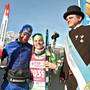 I vincitori della Dobbiaco Cortina in Tecnica Libera (foto Newspower)