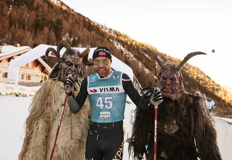 Il norvegese  Gjerdalen vincitore La Venosta (foto Newspower)