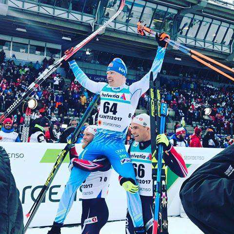 Il trionfo del finlandese Iivo Niskanen nella 15 km di Lathi (foto fb fis cross country)