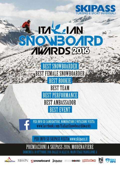 Italian Snowboard Awards Modena Skipass