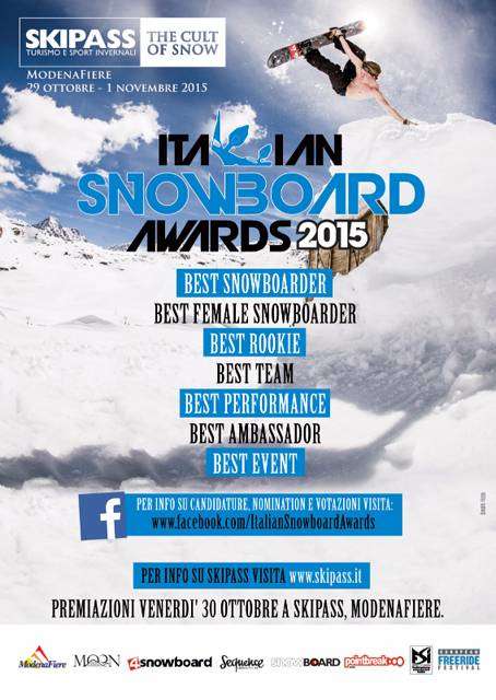 Italian Snowboard Awards Skipass 2015