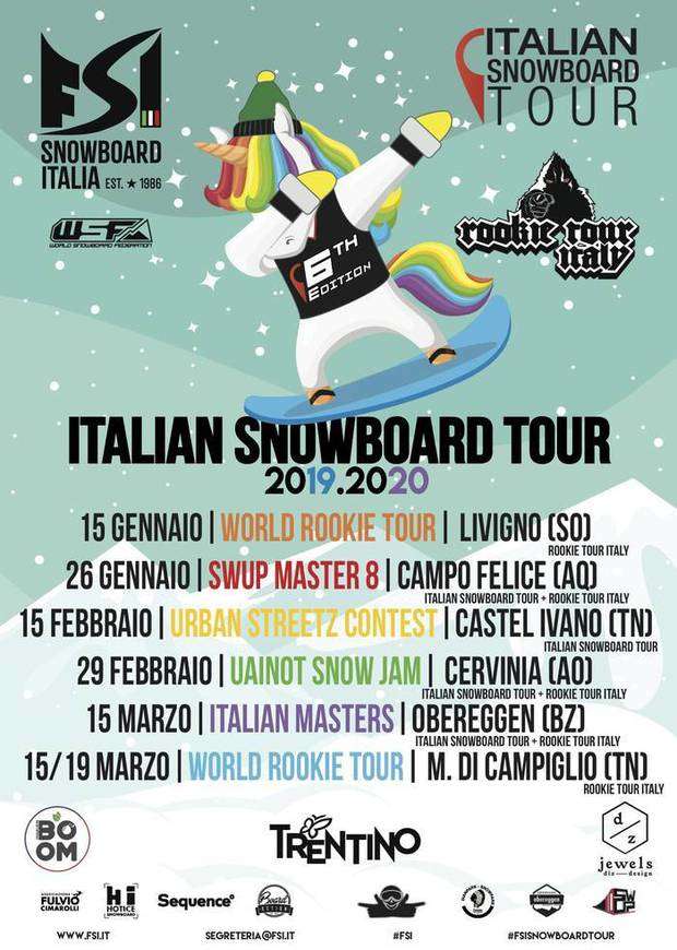 Italian Snowboard Tour 2020