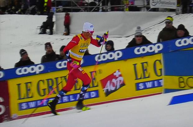 Johannes Klaebo vincitore 10 km di Falun