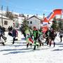 La partenza di Campo Staffi della Coppa Italia Snow Alp