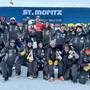 La Nazionale Italiana di SBX a St. Moritz (foto fb Pisoni)