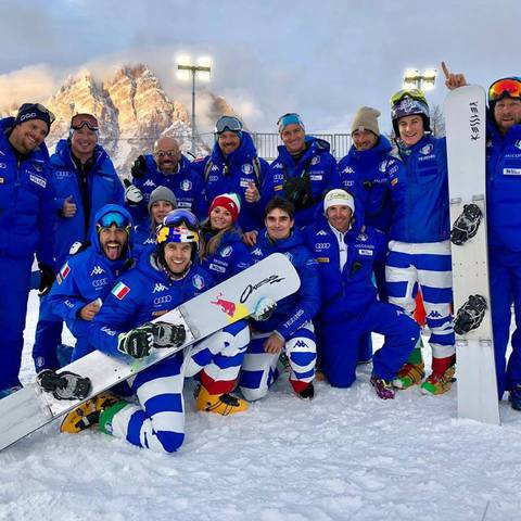 La Nazionale di Snowboard Parallelo 2017 18