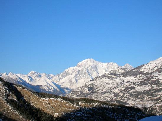 La zona del Monte Bianco