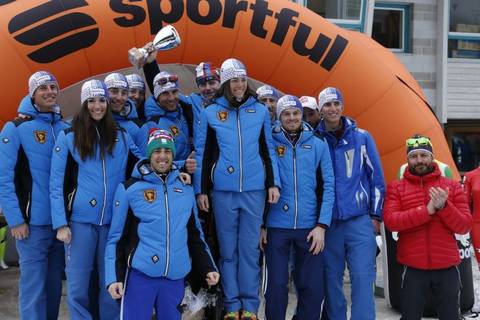 Le Fiamme Oro vincono la Coppa Italia Sportful sci di fondo (foto coppaitalia.org) 