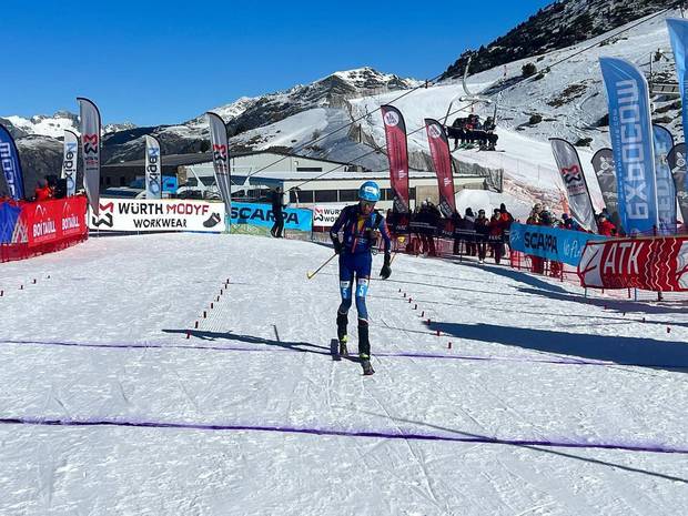 Mondiali Scialpinismo Individuale Matteo Eydallin argento (foto ISMF) (1)