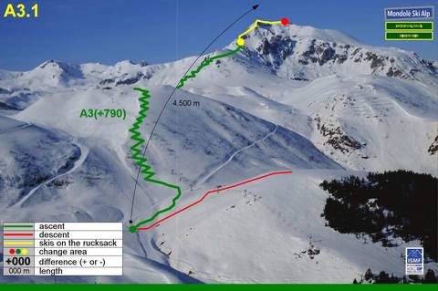 Mondolè Ski Alp la salita al Mondolè (foto organizzazione)