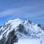 Mont Maudit sullo sfondo il Monte Bianco