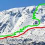 Monte Ocre Snow Event probabile tracciato 2021