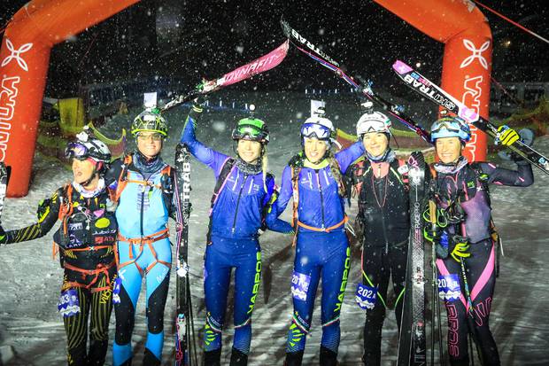Monterosa Skialp podio femminile  (foto Maurizio Torri) (3)