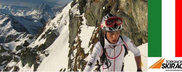 Nadir Maguet di Torgnon, vincitore della Coppa del Mondo junior di scialpinismo