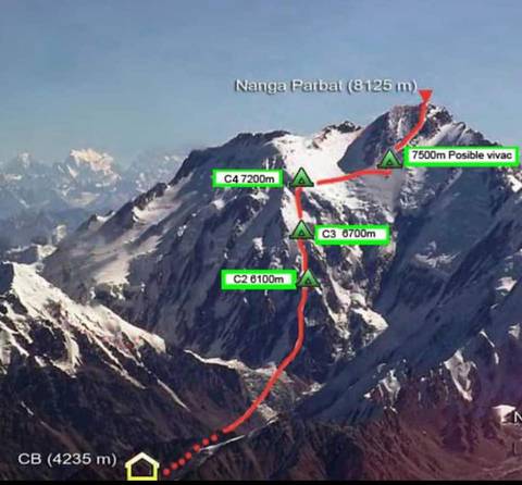 Nanga Parbat Ski Expedition Cala Cimenti (foto fb cmenexperience) (5)