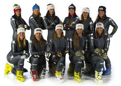 Nazionale sci di fondo femminile (foto d'archivio)
