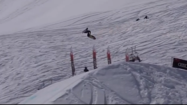 Nicola Liviero quarto nello slopestyle di Coppa Europa a Corvatsch