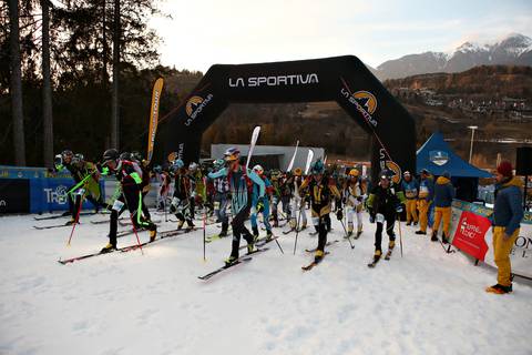 Partenza La Sportiva Epic Ski Tour 2018 (foto newspower)