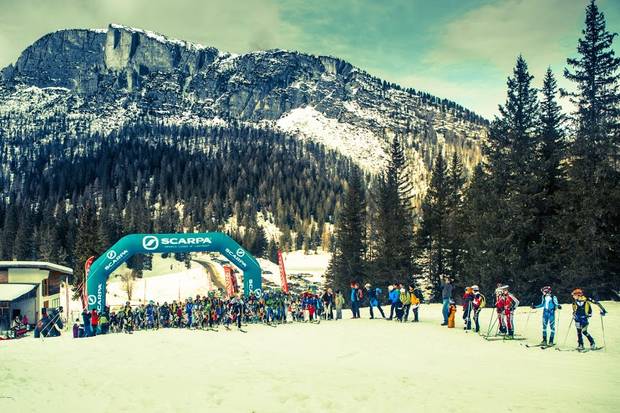 Partenza Misurina Ski Raid 2013 (foto Selvatico)