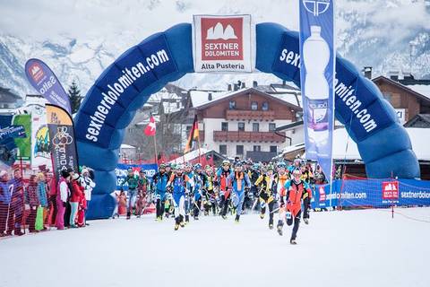 Partenza Pitturina Ski Race 2016 (foto Selvatico)