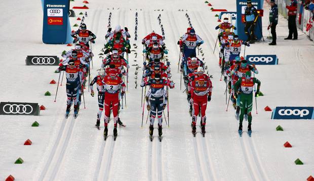 Partenza Tour de Ski (foto newspower)