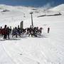 Partenza gara skialp e snowalp allo SkiAlpdeiParchi