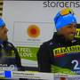 Pellegrino e De Fabiani argento mondiale Team Sprint (1)