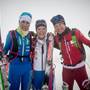 Podio femminile Campionati Europei Scialpinismo (foto ismf)