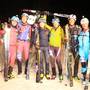 Podio femminile Monterosa Ski Alp