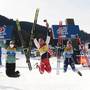 Podio femminile Tour de Ski in Val di Fiemme (foto Newspower)